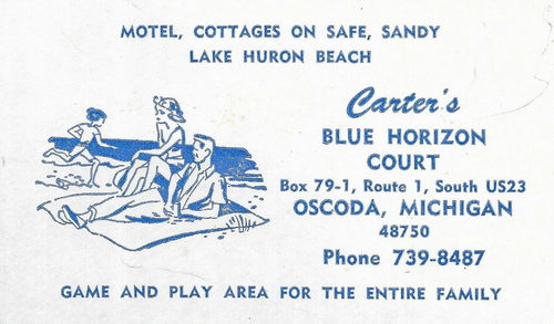 Blue Horizon Court - Business Card (newer photo)